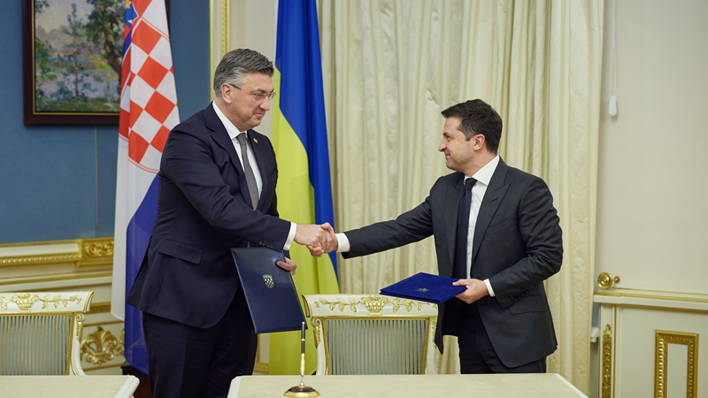 Relations are good and we support territorial integrity of Ukraine